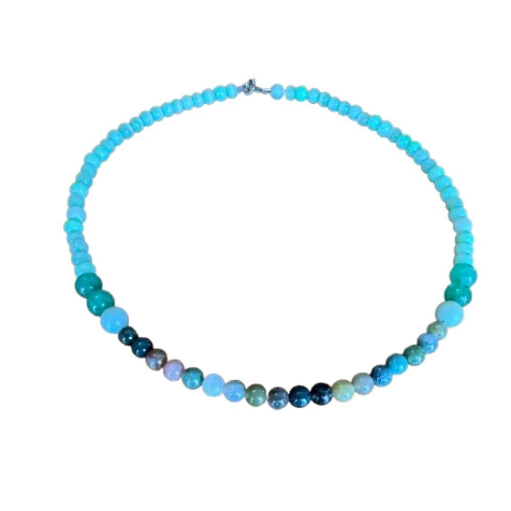 Men's Necklace, Men's Beaded Necklace, 18 Inches Long NWT (MJW008) - Picture 3 of 3